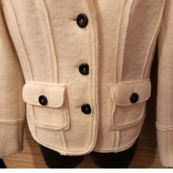 Jacket white wool Shacket by Heine 10 - Picture 3 of 8